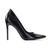 Michael Kors Svart Lackläder Keke Pump Black, Dam