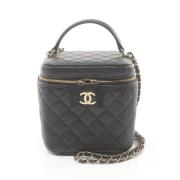 Chanel Vintage Pre-owned Laeder chanel-vskor Black, Dam