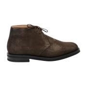 Church's Stiliga Bruna Mocka Ankelboots Brown, Herr