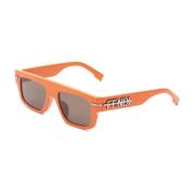 Fendi Solglasögon Fendi Fe40091U Orange, Herr