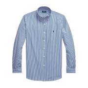 Polo Ralph Lauren Slim-Fit Stretch Poplin Skjorta Blue, Herr