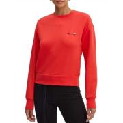 Patrizia Pepe Röd Dam Sweatshirt Elegant Design Red, Dam