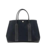 Hermès Vintage Pre-owned Canvas totevskor Black, Dam