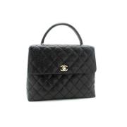 Chanel Vintage Pre-owned Laeder chanel-vskor Black, Dam