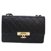 Chanel Vintage Pre-owned Laeder chanel-vskor Black, Dam