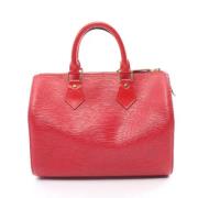 Louis Vuitton Vintage Pre-owned Laeder handvskor Red, Dam