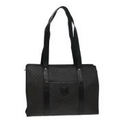 Celine Vintage Pre-owned Canvas totevskor Black, Dam