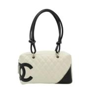 Chanel Vintage Pre-owned Laeder chanel-vskor White, Dam