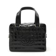 Chanel Vintage Pre-owned Laeder handvskor Black, Dam