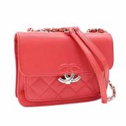 Chanel Vintage Pre-owned Laeder chanel-vskor Red, Dam