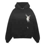 Represent Archangel Stickad Hoodie Black, Herr