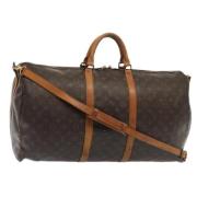 Louis Vuitton Vintage Pre-owned Canvas resvskor Brown, Dam