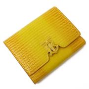 Burberry Vintage Pre-owned Canvas plnbcker Yellow, Dam