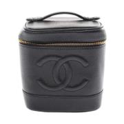 Chanel Vintage Pre-owned Laeder kuvertvskor Black, Dam