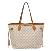 Louis Vuitton Vintage Pre-owned Canvas louis-vuitton-vskor White, Dam