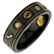 Gucci Vintage Pre-owned Guld ringar Black, Dam