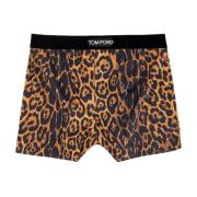 Tom Ford Animalier Silkeboxer med Logopatch Multicolor, Herr