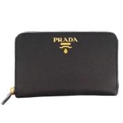 Prada Vintage Pre-owned Laeder plnbcker Black, Dam