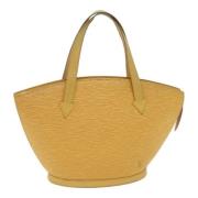 Louis Vuitton Vintage Pre-owned Laeder handvskor Yellow, Dam