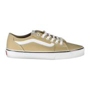 Vans Herr Beige Sneakers med Kontrastdetaljer Beige, Herr