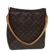 Louis Vuitton Vintage Pre-owned Canvas handvskor Brown, Dam