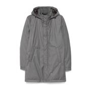 Herno Parka med huva och sidofickor Gray, Herr