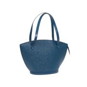 Louis Vuitton Vintage Pre-owned Laeder louis-vuitton-vskor Blue, Dam