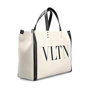 Valentino Stilren Läder Väska Beige, Dam