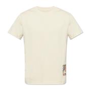 Burberry T-shirt med logotyp Beige, Herr