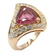 Bvlgari Vintage Pre-owned Tyg ringar Pink, Dam