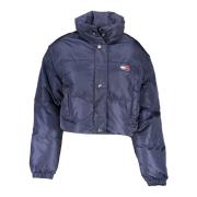 Tommy Hilfiger Blå Dam Pufferjacka Kortärmad Blue, Dam