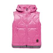 RefrigiWear Sommar Tekniskt Tyg Huva Gilet Pink, Dam