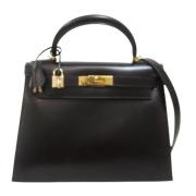 Hermès Vintage Pre-owned Laeder handvskor Black, Dam