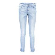 Guess Denim Skinny Mid Blå Dam Jeans Blue, Dam