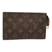 Louis Vuitton Vintage Pre-owned Canvas necessrer Brown, Dam