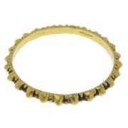 Saint Laurent Vintage Pre-owned Tyg armband Yellow, Dam