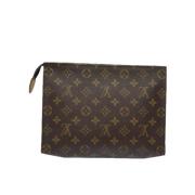 Louis Vuitton Vintage Pre-owned Canvas louis-vuitton-vskor Brown, Dam