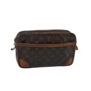 Louis Vuitton Vintage Pre-owned Canvas louis-vuitton-vskor Brown, Dam