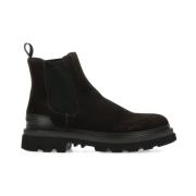 Woolrich Bruna Mocka Chelsea Boots med Gummisula Brown, Herr