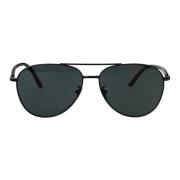 Giorgio Armani Stiliga solglasögon med modell 0Ar6162 Black, Herr