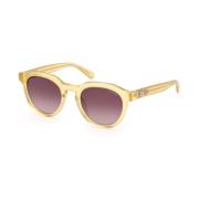 Guess Brun Degraded UV-filter Solglasögon Yellow, Herr