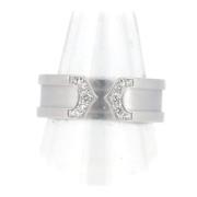 Cartier Vintage Pre-owned Metall ringar White, Dam