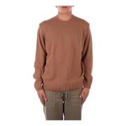 Lacoste Brun Logo Front Sweater Brown, Herr