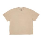 Karl Kani Broderad Logo Box Tee Beige, Herr