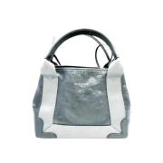 Balenciaga Vintage Pre-owned Laeder handvskor Gray, Dam