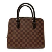 Louis Vuitton Vintage Pre-owned Canvas louis-vuitton-vskor Brown, Dam