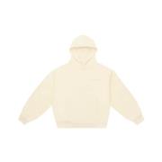 Garment Workshop Dubbel Lagers Embro Hoodie i Heavy Cream Beige, Herr