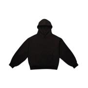 Garment Workshop Dubbel Lagers Embro Hoodie i Chaos Black Black, Herr