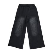 Untitled Artworks Svarta Sweat Pants Consumed Nero Black, Herr