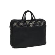 Burberry Vintage Pre-owned Nylon handvskor Black, Dam